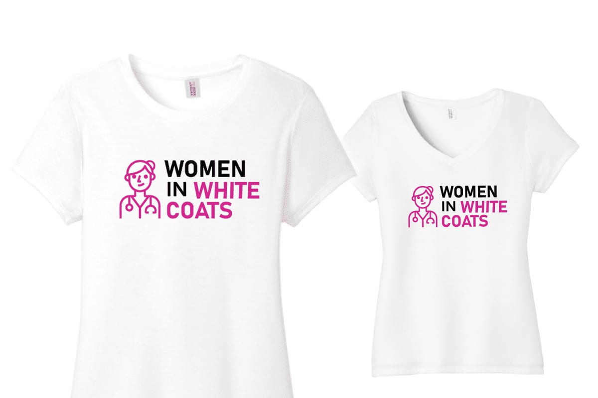 Women in White Coats Logo T-Shirt